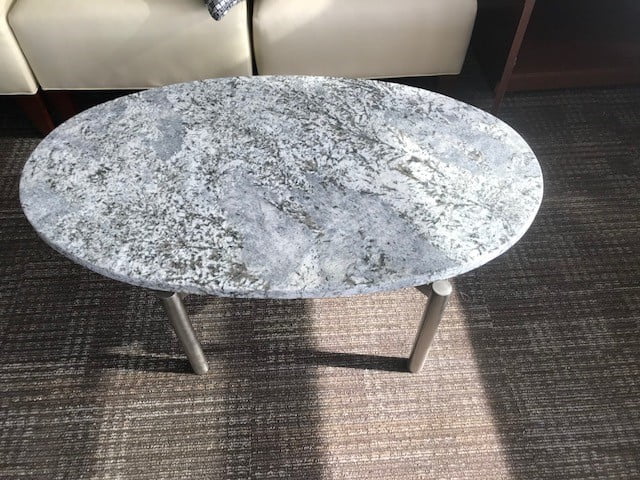 Round Granite Coffee Table